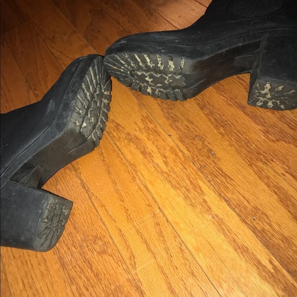 Boohoo winter / fall ankle booties shoes size 6 - Picture 5 of 6